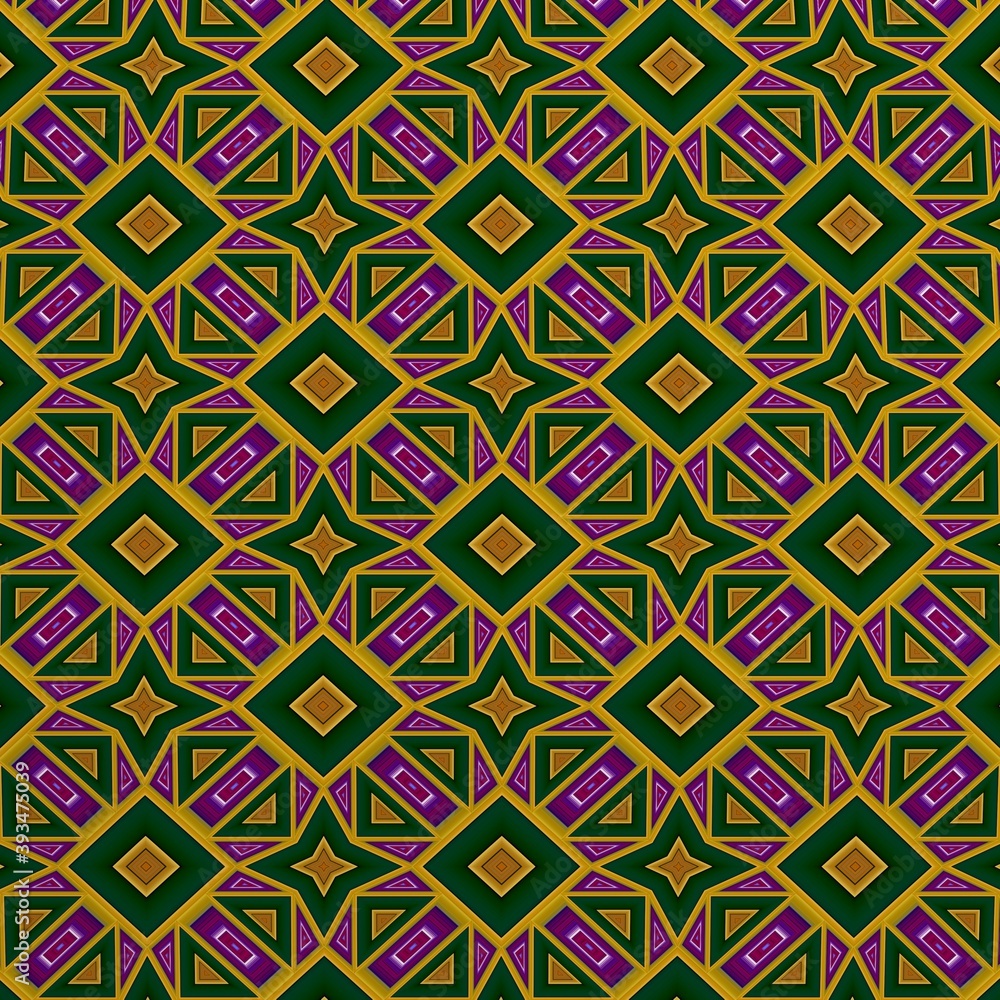 kaleidoscope of geometric multicolored patterns.abstract background. kaleidoscope of geometric multicolored patterns.abstract background.