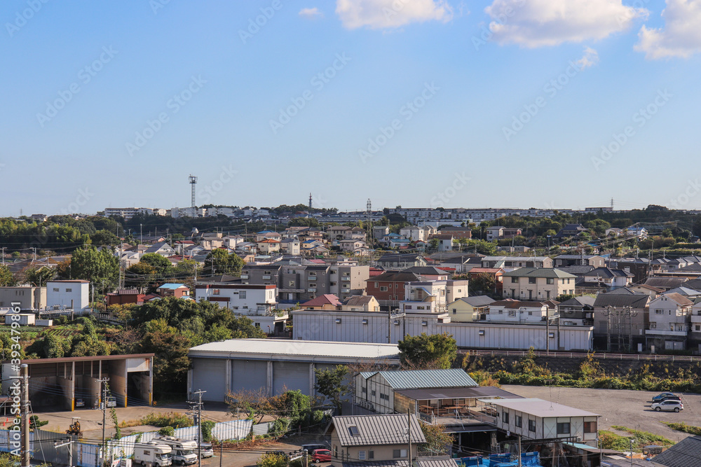 Obraz premium 鶴ヶ峰の街並み(神奈川県横浜市旭区)