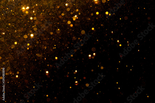Gold bokeh of light . © pandaclub23
