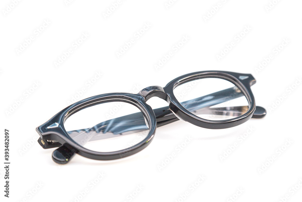 Black frame glasses Black frame glasses