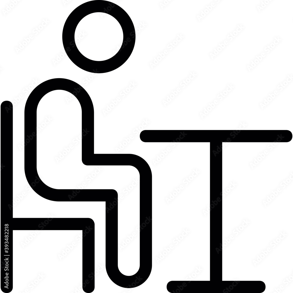 Classroom Flat Vector Icon
Classroom Flat Vector Icon