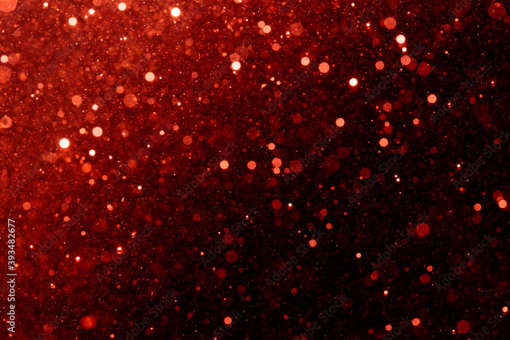 Red bokeh of light . Red bokeh of light .