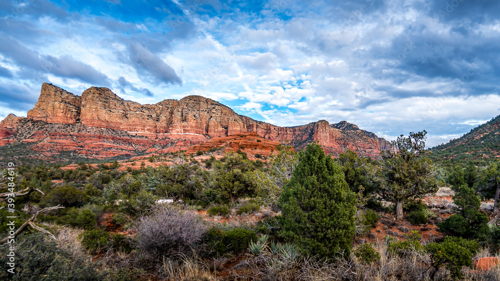 Munds Mountain near the town of Sedona in northern Arizona in Coconino National Forest, USA