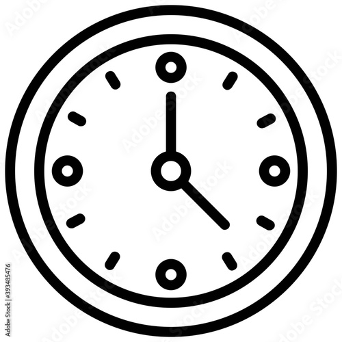 
Wall clock. Scheduling, timekeeping or timetable 
