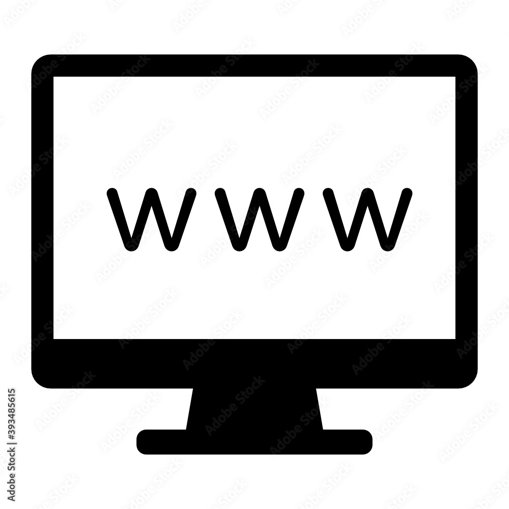 Searching web browser icon in flat style, world wide web vector
Searching web browser icon in flat style, world wide web vector