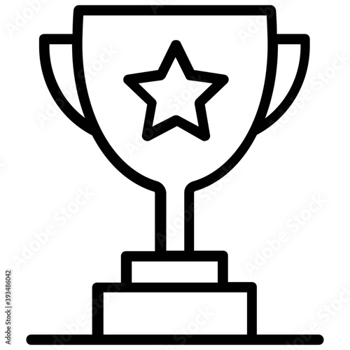 
Best performance trophy. Champion trophy 
