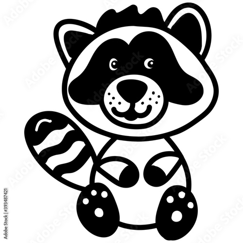 Racoon Animal Cartoon