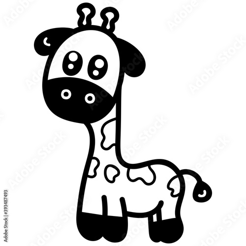 Giraffe Cartoon Drawing