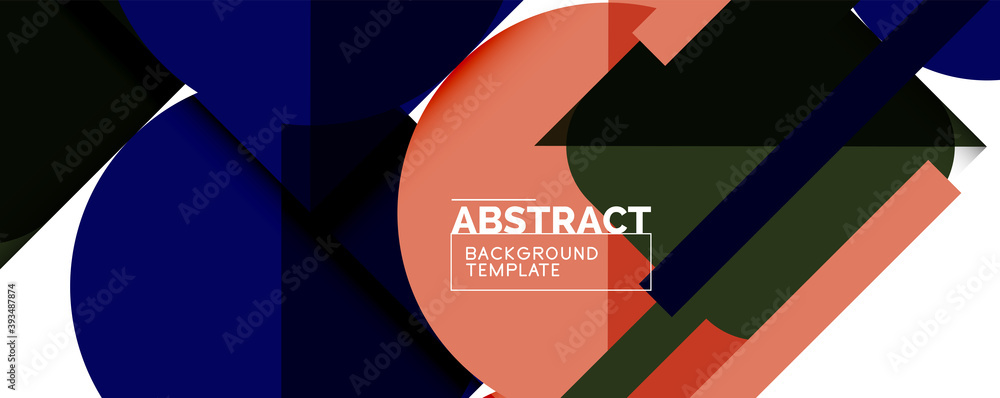 Simple circles and triangles abstract background. Vector illustration for covers, banners, flyers and posters and other designs Simple circles and triangles abstract background. Vector illustration for covers, banners, flyers and posters and other designs