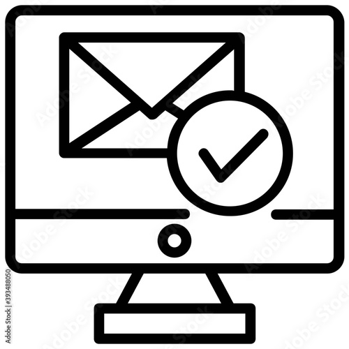 
Email being sent illustration
