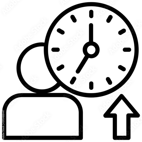 
Time management and punctuality concept

