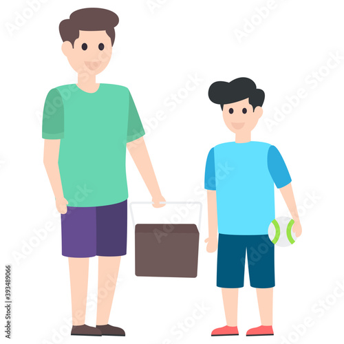 Child Entertainment Vector 