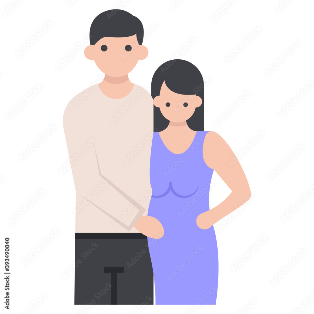 Romantic Couple Vector Romantic Couple Vector