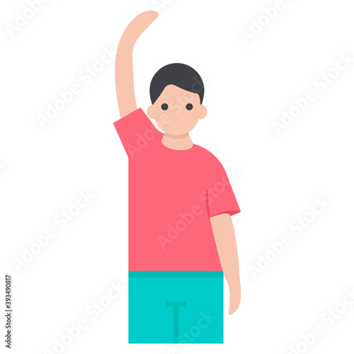Child Raising Hand 