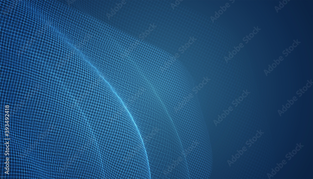 abstract vector 3d background with bends and wave abstract vector 3d background with bends and wave