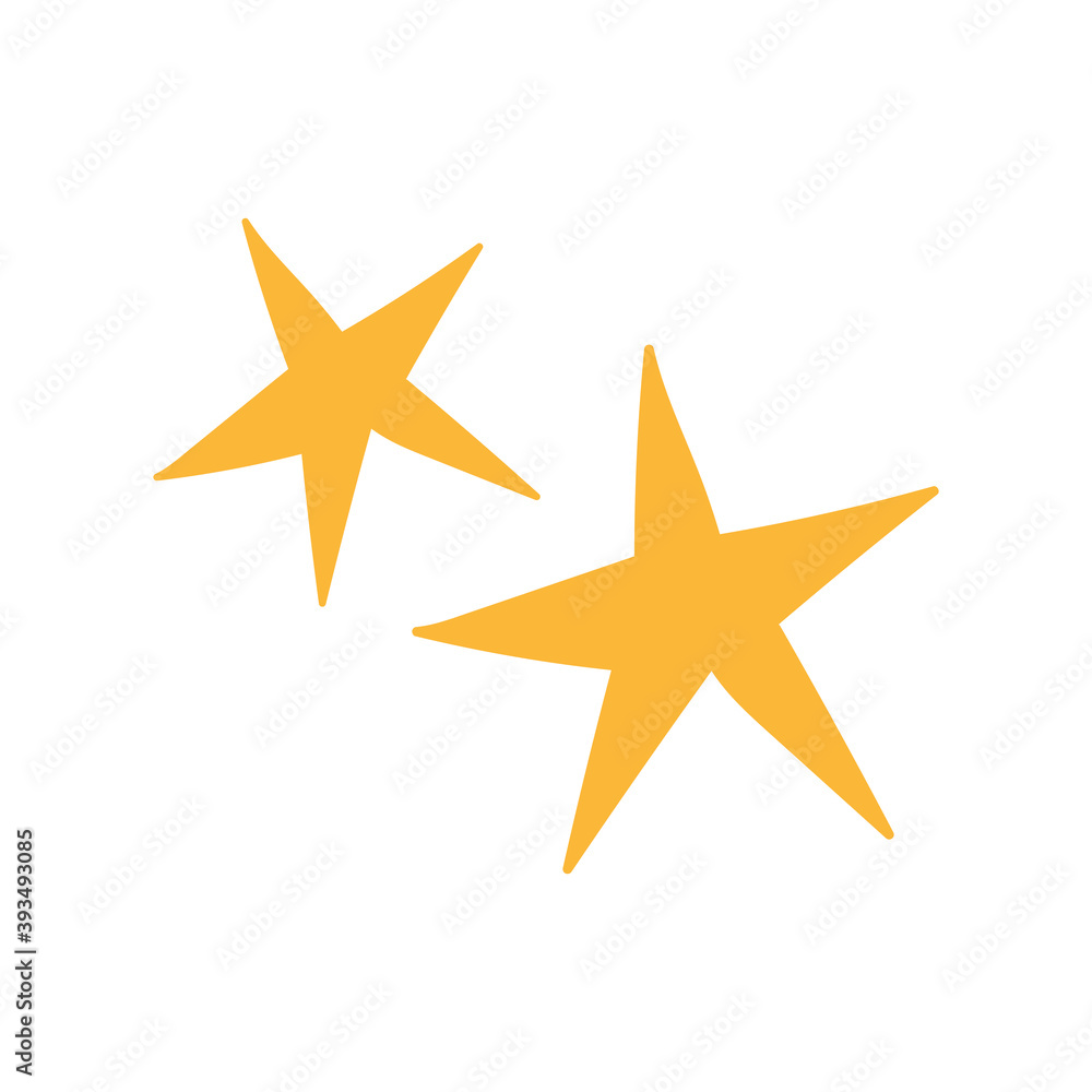 golden stars decoration cartoon icon isolated design golden stars decoration cartoon icon isolated design