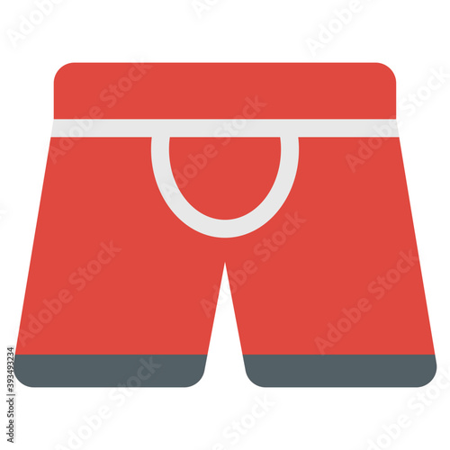 Swimming Shorts Vector 