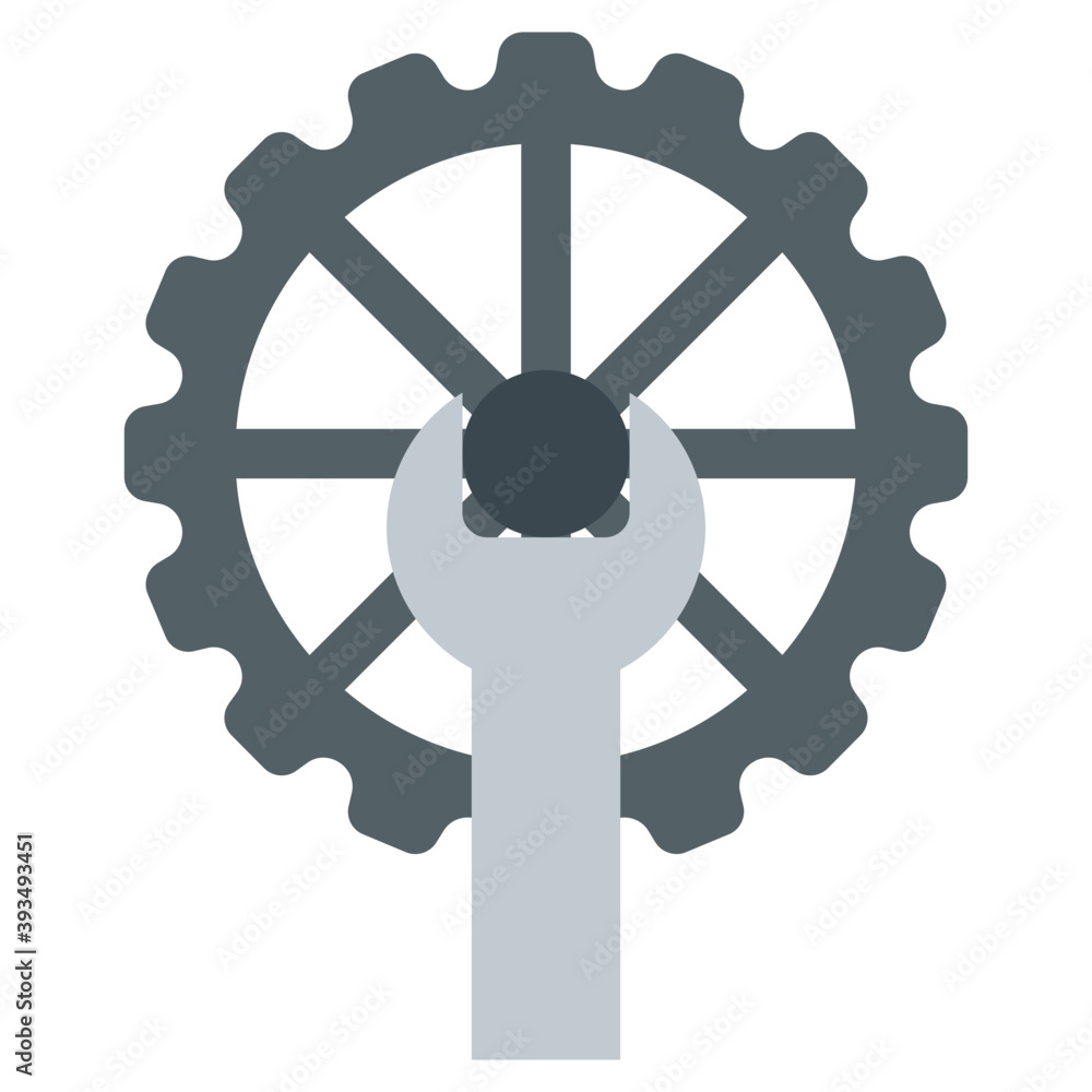 Obraz premium Mechanical Tool Vector 