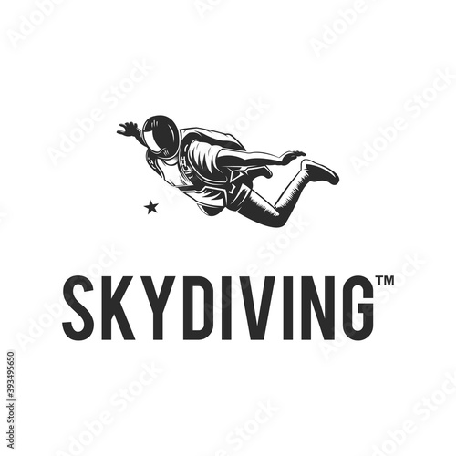skydiving logo icon Sport emblem