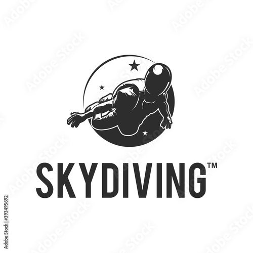 skydiving logo icon Sport emblem