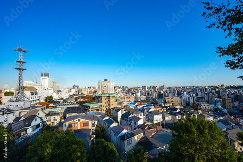 【野毛山より】横浜・住宅街/都市景観・眺望