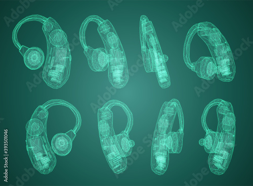 Vector hearing aid, hearing restoration, deaf care