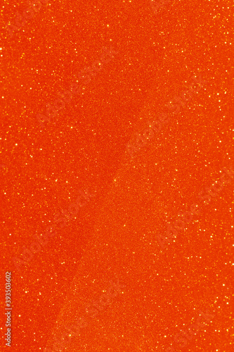 Orange glitter bokeh circle glow blurred and blur abstract. Glittering shimmer bright luxury . White and silver glisten twinkle for texture wallpaper and background backdrop. 