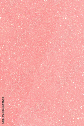 Pink rose glitter bokeh circle glow blurred and blur abstract. Glittering shimmer bright luxury . White and silver glisten twinkle for texture wallpaper and background backdrop. 