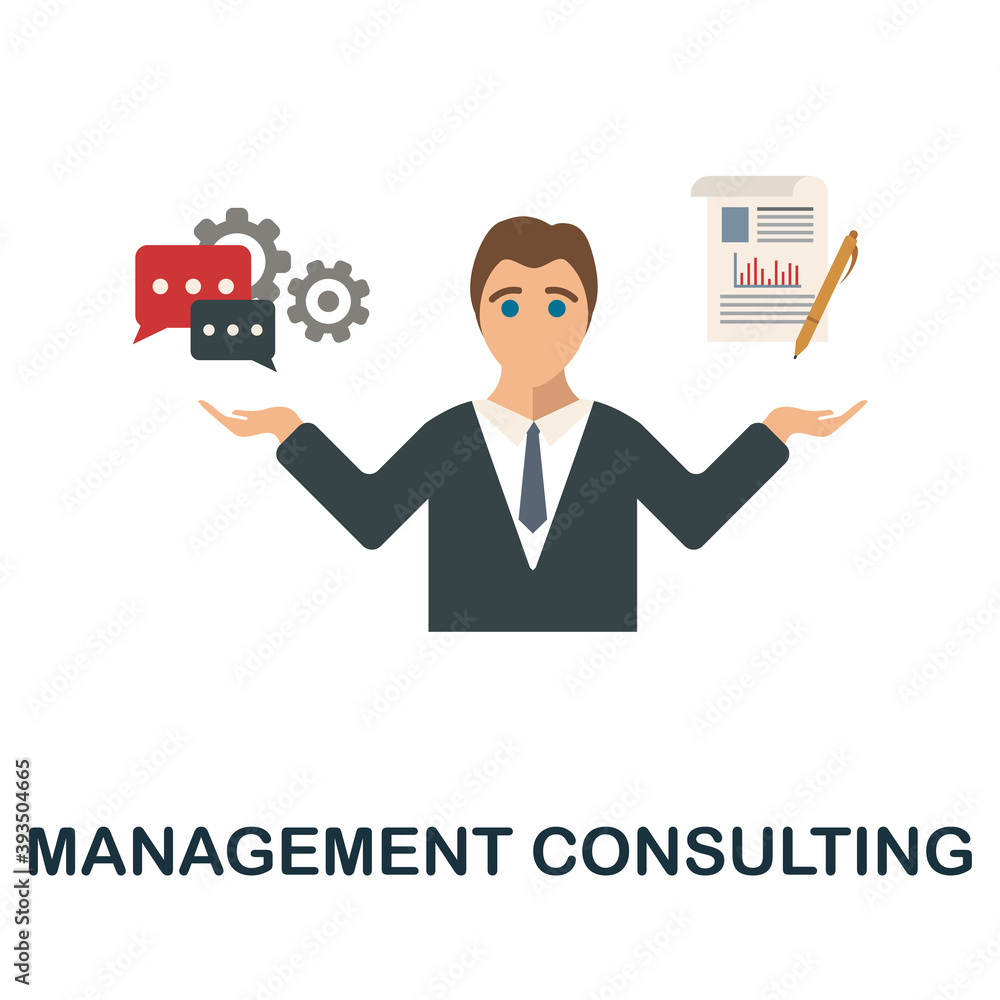 Management Consulting icon. Simple element from human resources collection. Creative Management Consulting icon for web design, templates, infographics and more Management Consulting icon. Simple element from human resources collection. Creative Management Consulting icon for web design, templates, infographics and more