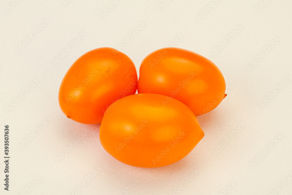 Tasty vegetables - Yellow tomato heap Tasty vegetables - Yellow tomato heap