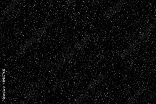 Rain on black. Abstract background