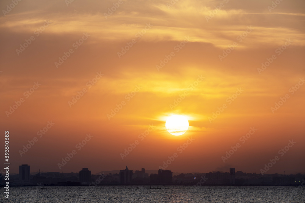 Obraz premium Tunis Sunset 