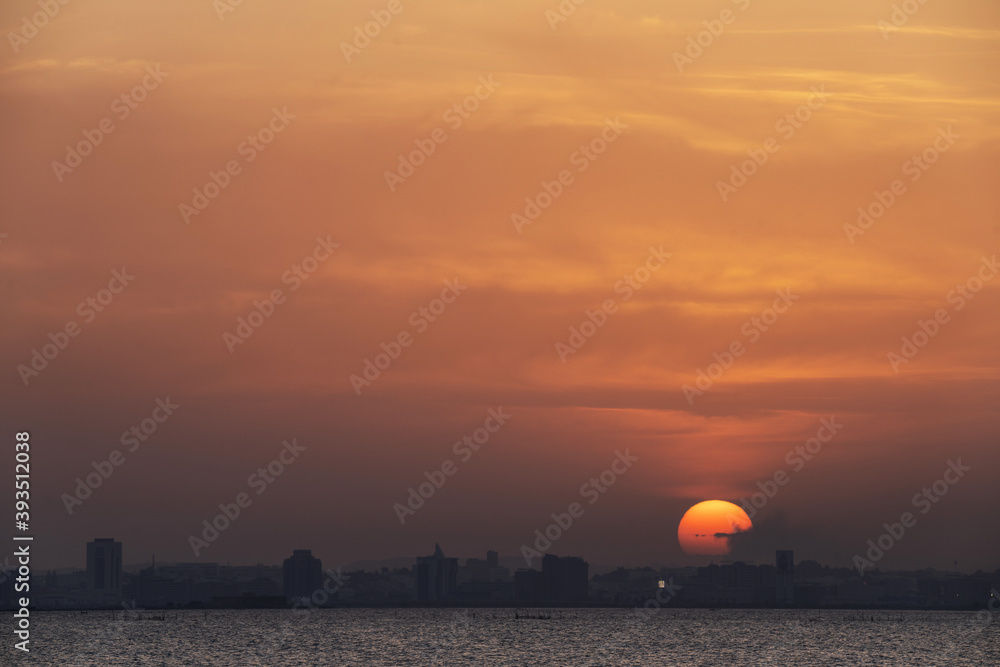 Obraz premium Tunis Sunset 