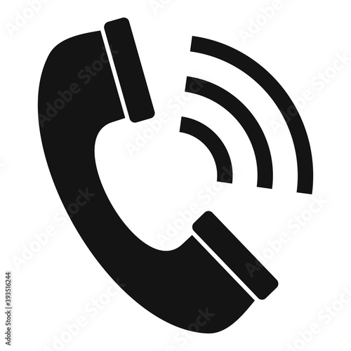 Headhunter call icon. Simple illustration of headhunter call vector icon for web design isolated on white background