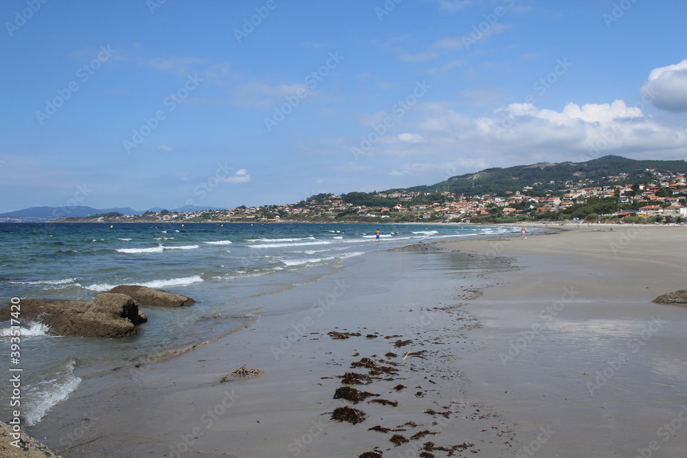 Sea, rocks and Atlantic beach, beautiful landscape Sea, rocks and Atlantic beach, beautiful landscape