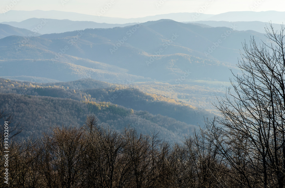Obraz premium Bieszczady - Panorama