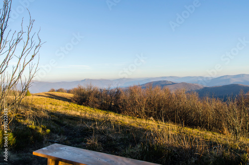 Fototapeta Naklejka Na Ścianę i Meble -  Bieszczady - Panorama