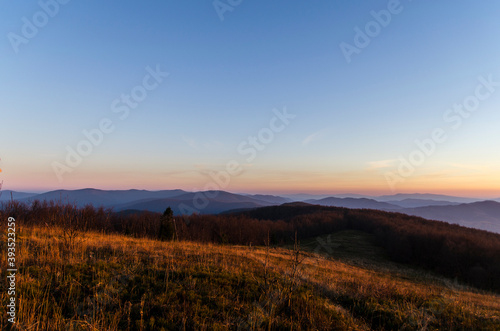 Bieszczady - zachód słońca  © wedrownik52