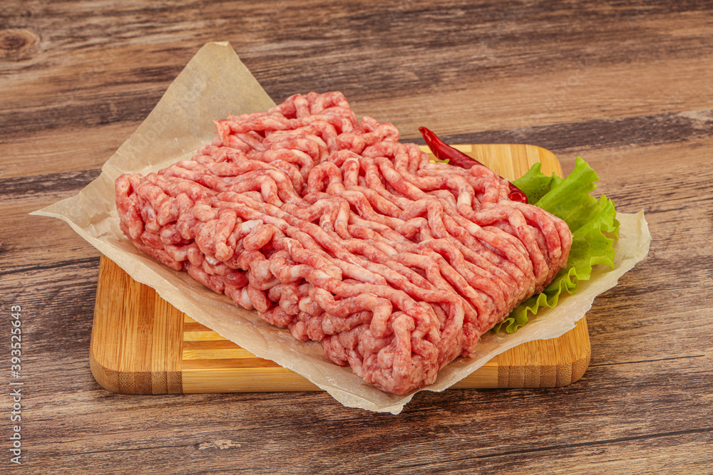 Minced meat - pork and beef Minced meat - pork and beef