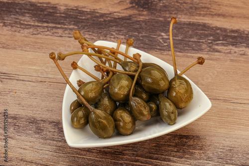 Caper berries in the bowl