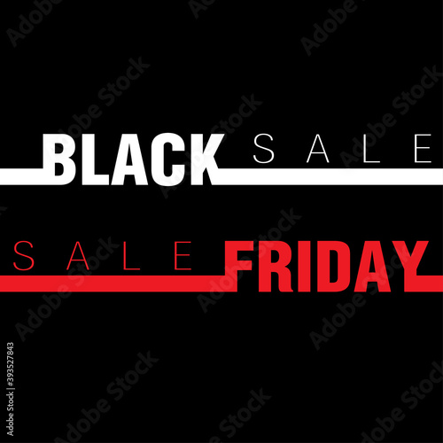 Black Friday Sale banner template