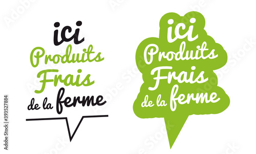 Consommer local, produits locaux, vente à la ferme