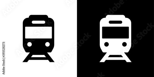 アイコン　電車　交通web
