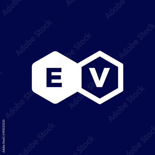 EV Initial Letter Modern Unique Logo for Clothing Brand Fashion Logo and Icon Design Editable Vector Website Favicon Branding