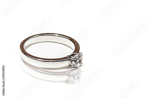 white gold ring