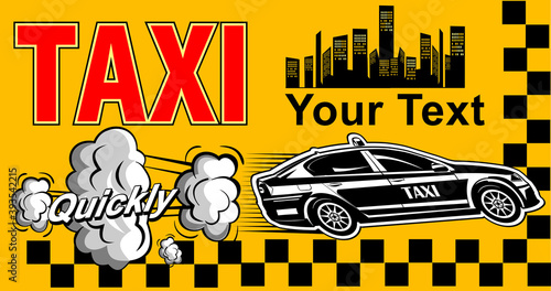 Prompt Taxi calling card