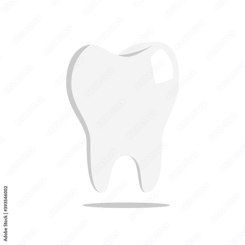 Tooth, isolated vector illustration. Dentistry Tooth, isolated vector illustration. Dentistry