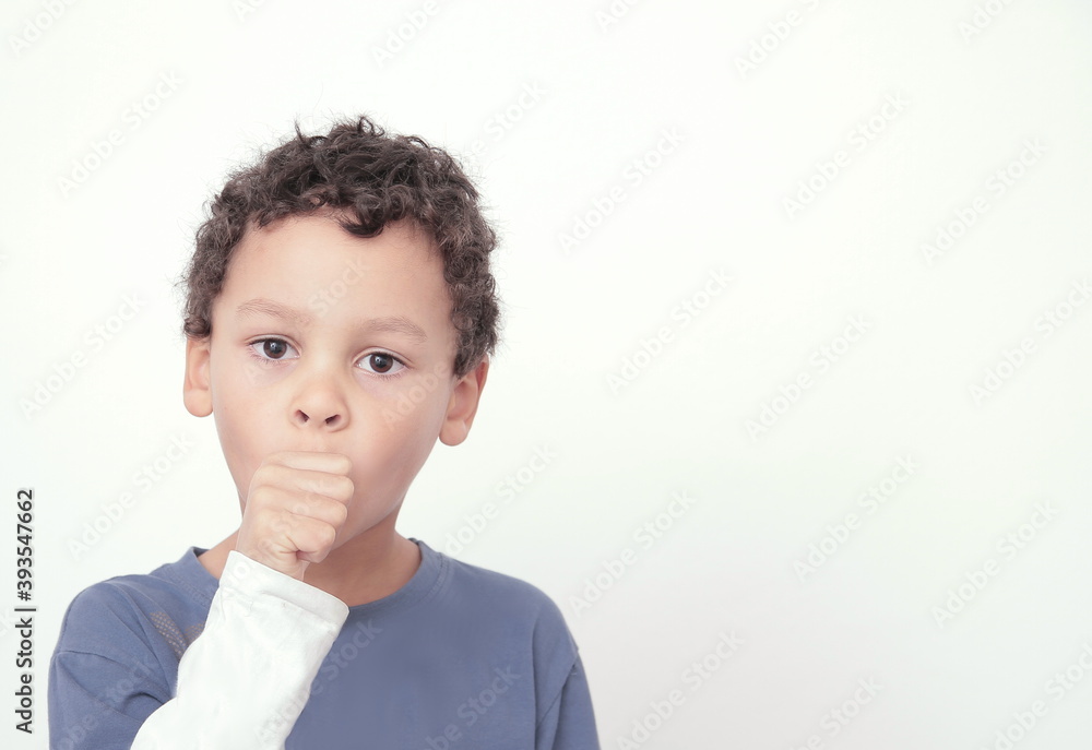 little boy sucking thumb on white background stock photo little boy sucking thumb on white background stock photo