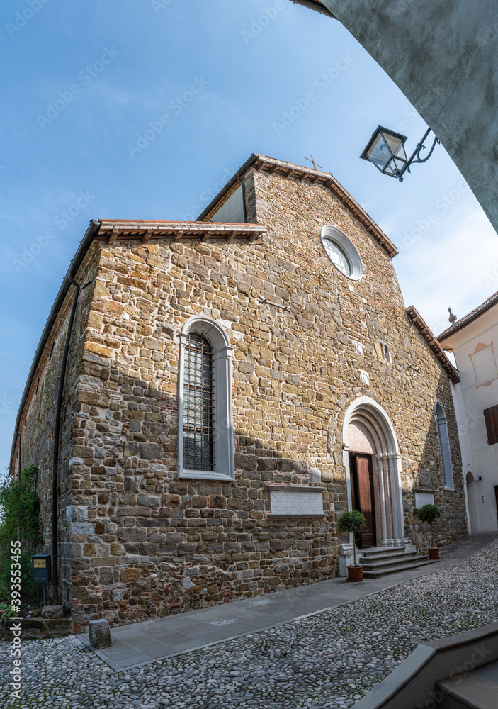 Ancient abbey of Rosazzo. Friuli