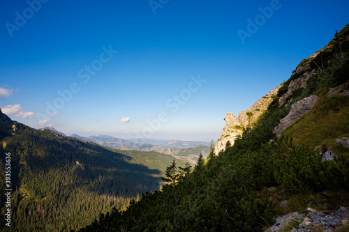 Beautiful Tatry mountains landscape